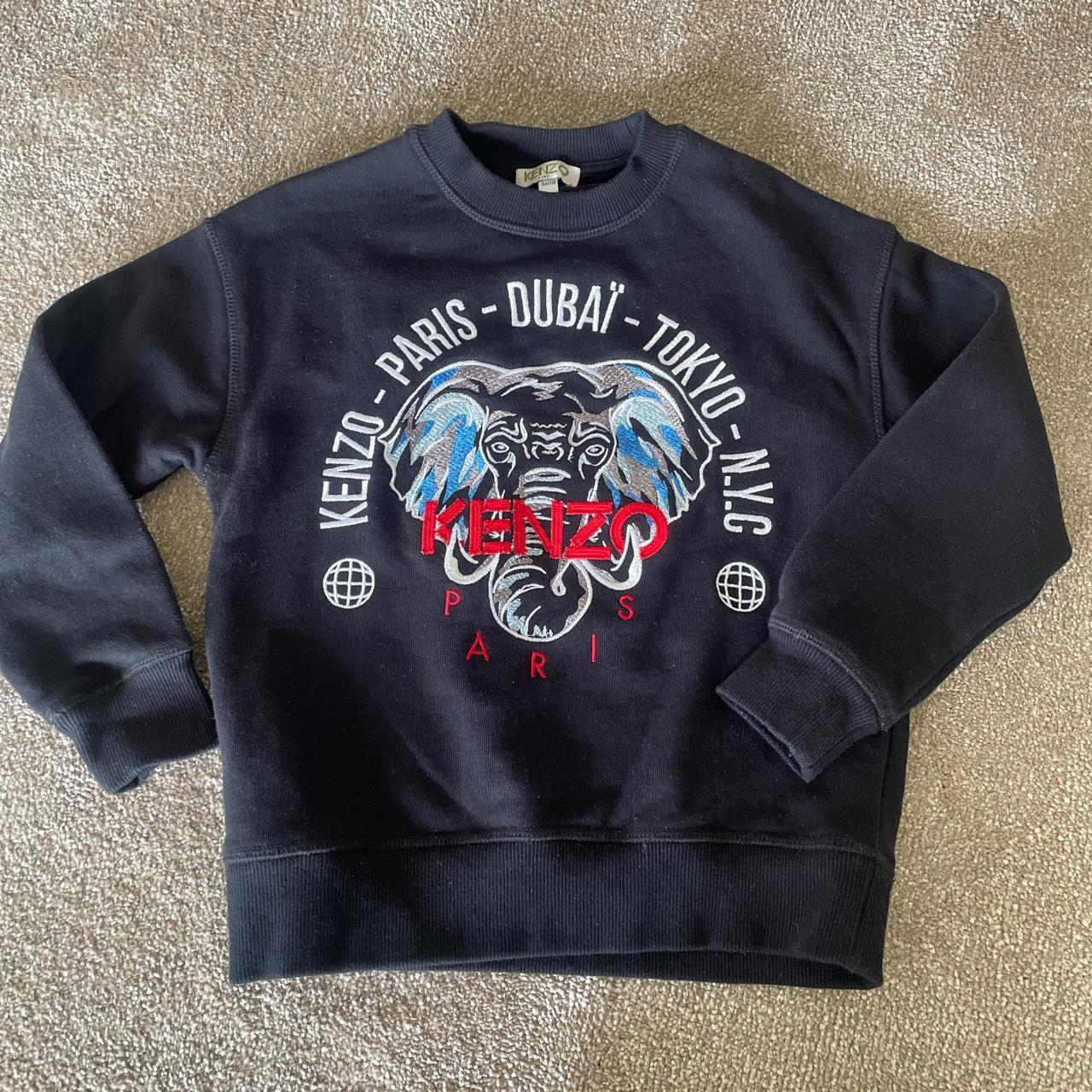 Unisex Boys Girls Kenzo Jumper Sweatshirt Age