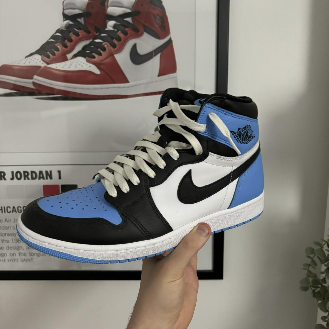 Shoe Laces Jordan Unc Blue High Jordan High University Blue White
