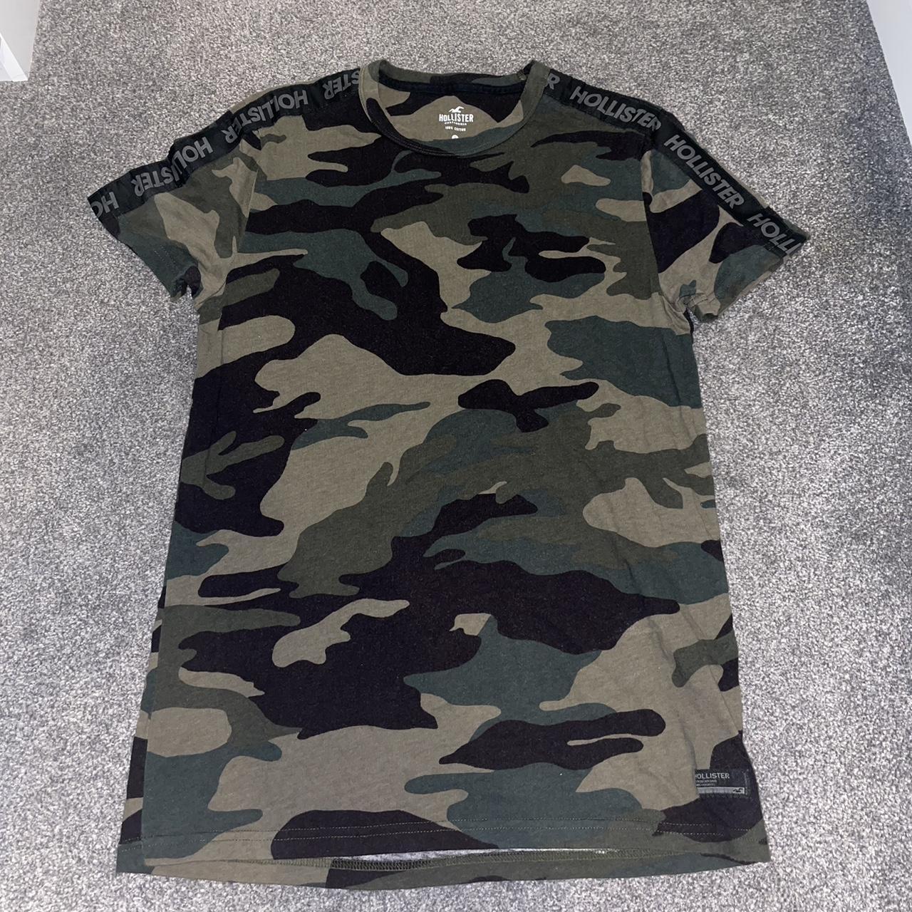 Hollister army t shirt hotsell