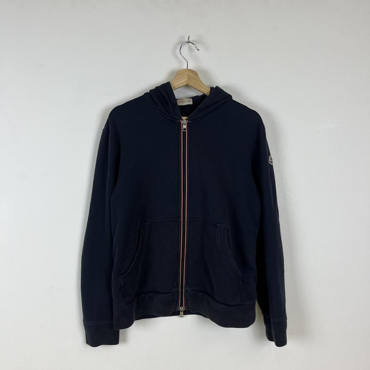 Moncler Men's Navy Hoodie | Depop