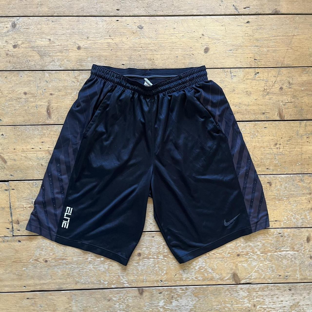Black Nike elite shorts🔥 Size large Condition... Depop