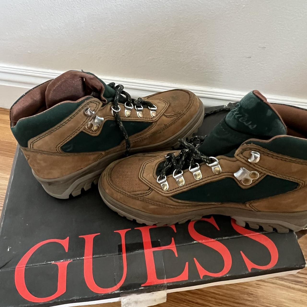 Guess green clearance boots