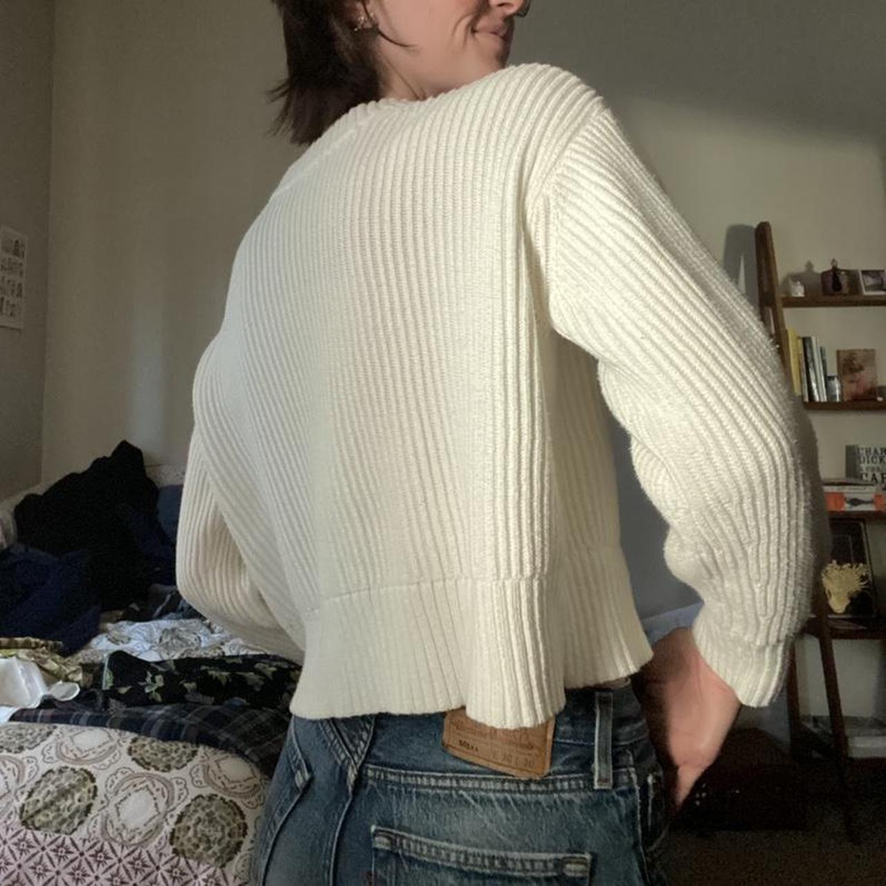 Free Assembly Women's White Jumper (2)