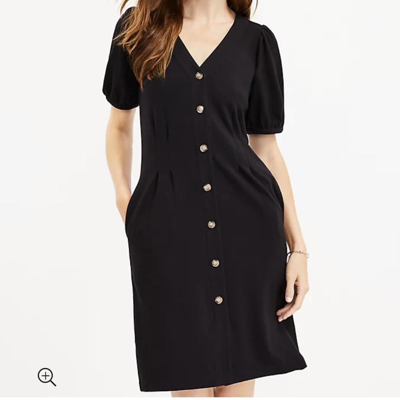 Loft button hotsell down dress