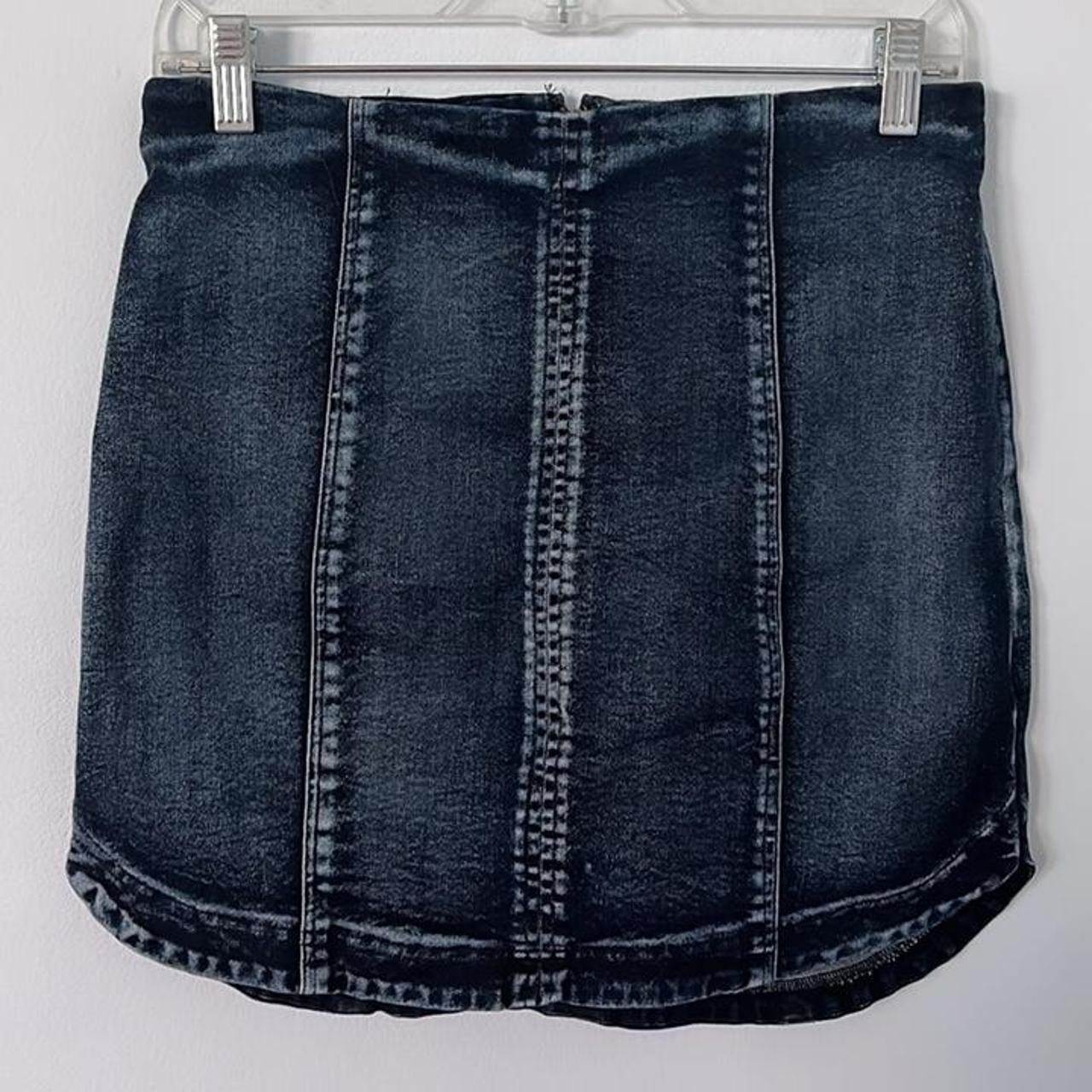 Jean skirt no on sale rips