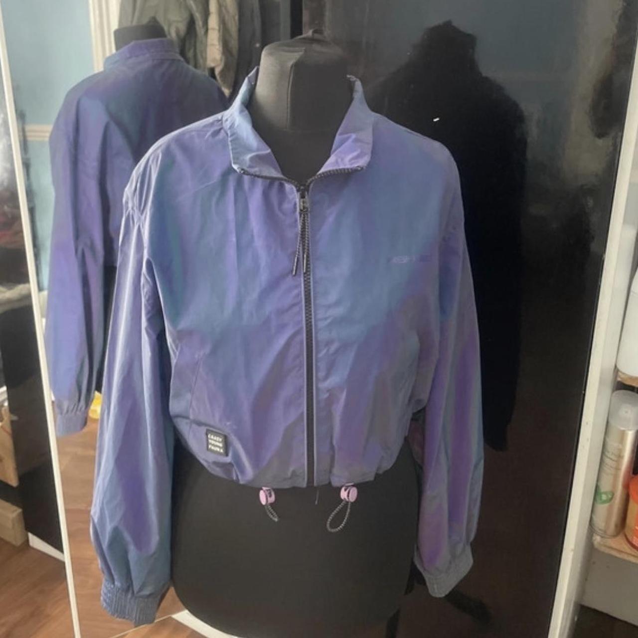 Bershka Cropped Windbreaker Jacket, Worn very