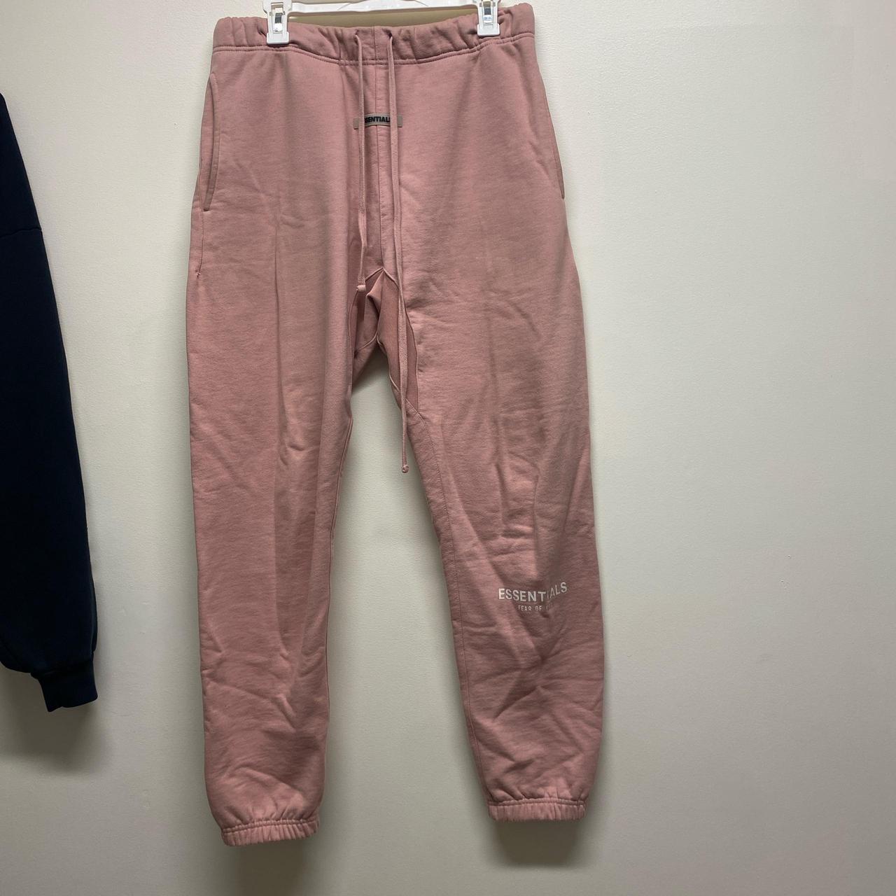 Fear of God Essentials Sweatpants Blush Size. Depop