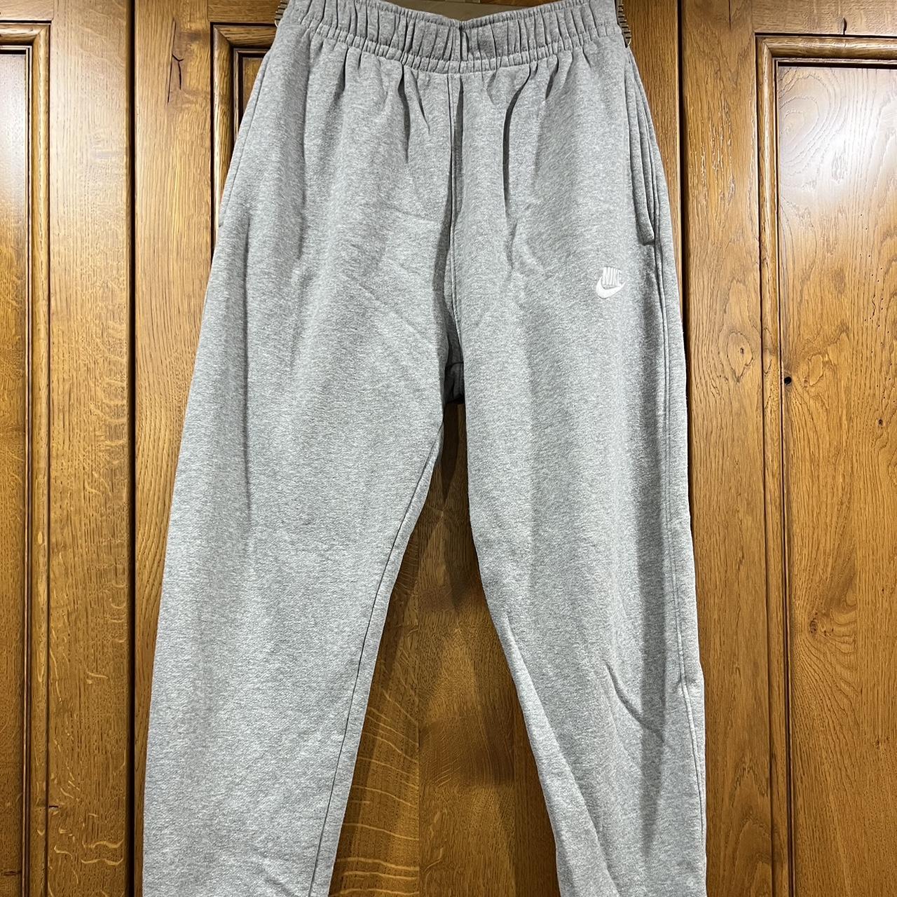Nike grey joggers size s Depop