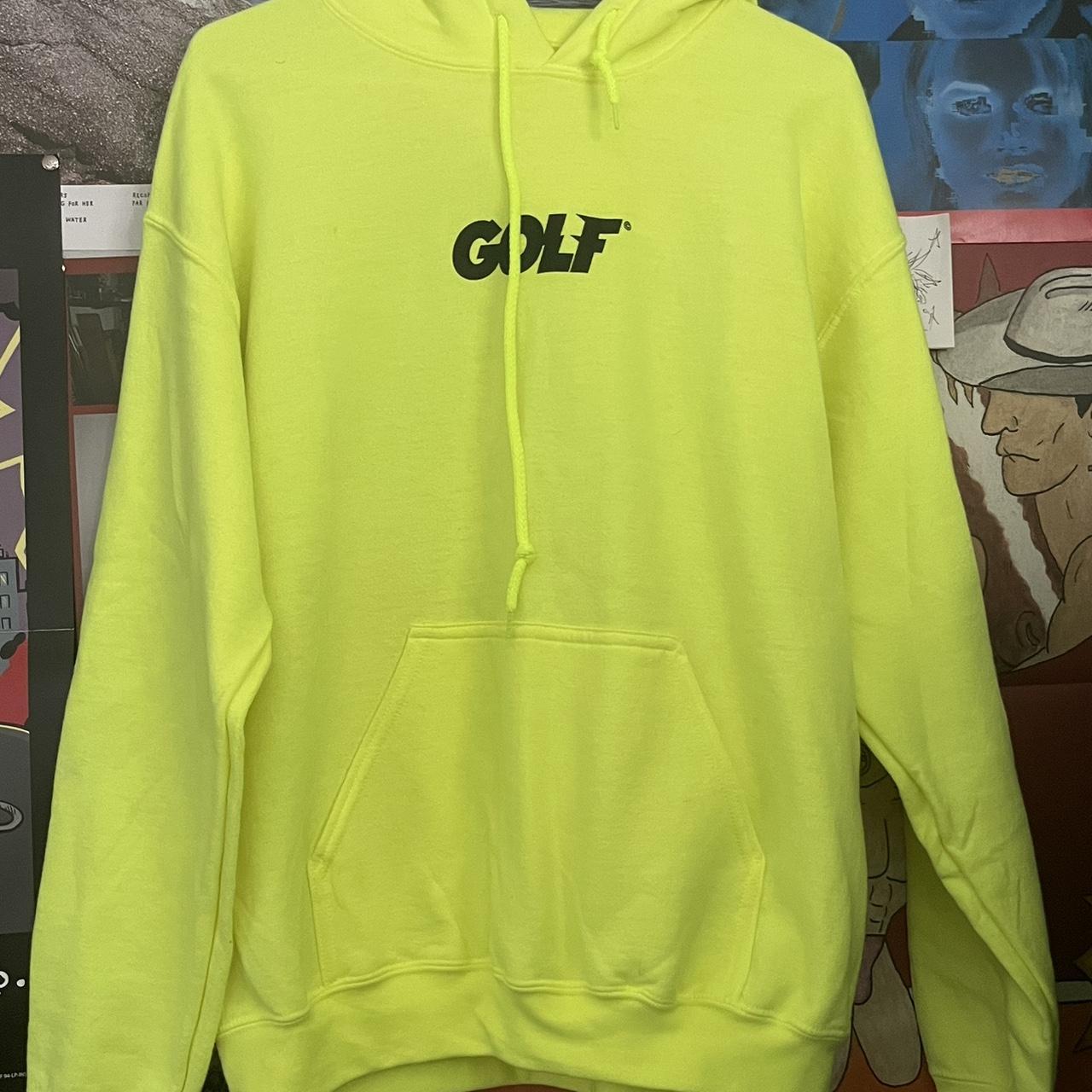 GOLF WANG HOODIE IGOR PROMO FROM 2019 NEON GREEN Depop