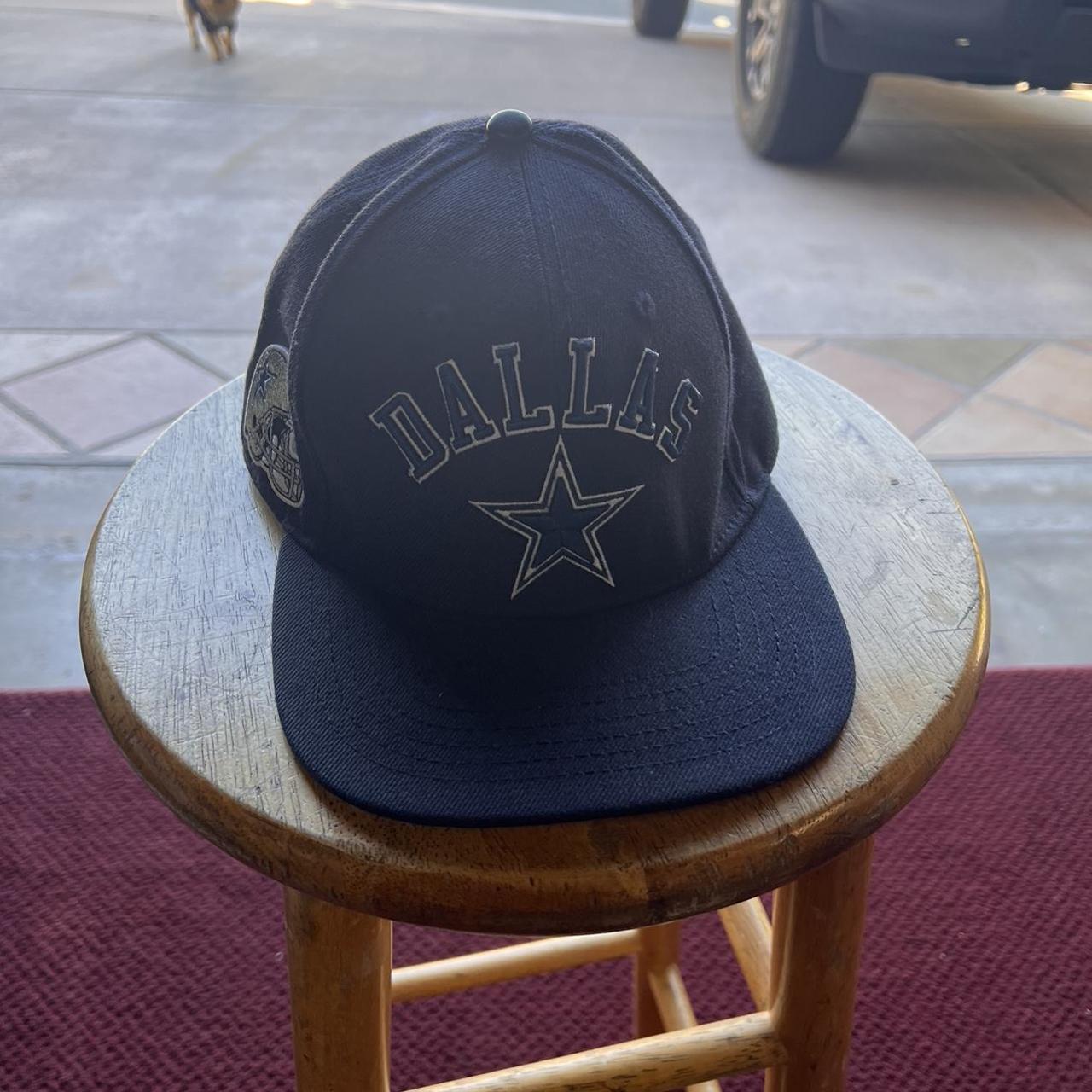 Vintage Dallas Cowboys Radio Snapback Hat New With - Depop