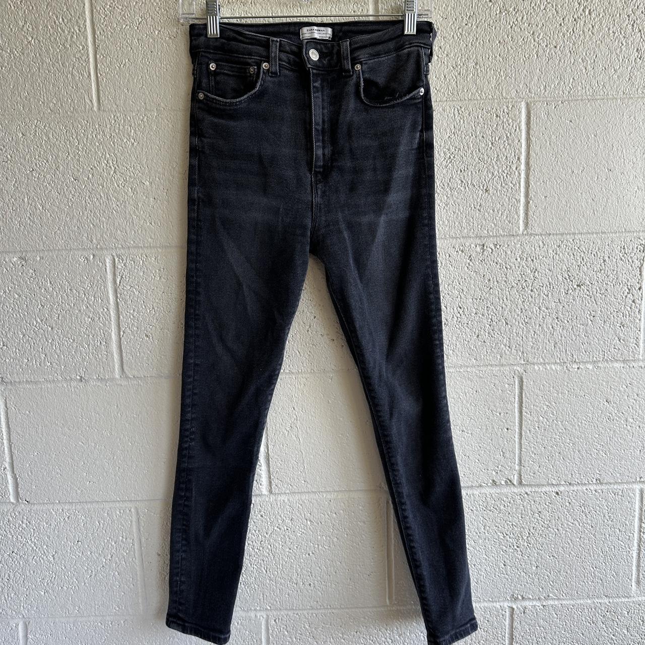 Zara Women's Black Jeans Depop