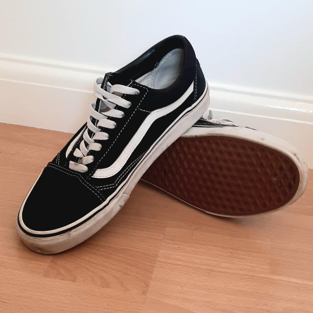 Vans Old Skool VR3 Trainers Black/White. Mens UK... - Depop