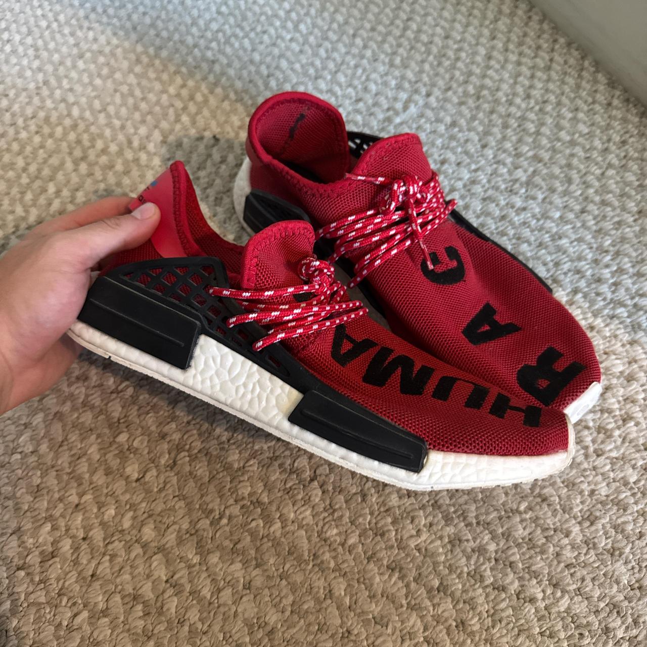 Adidas Red NMD Human Race Pharrell RARE