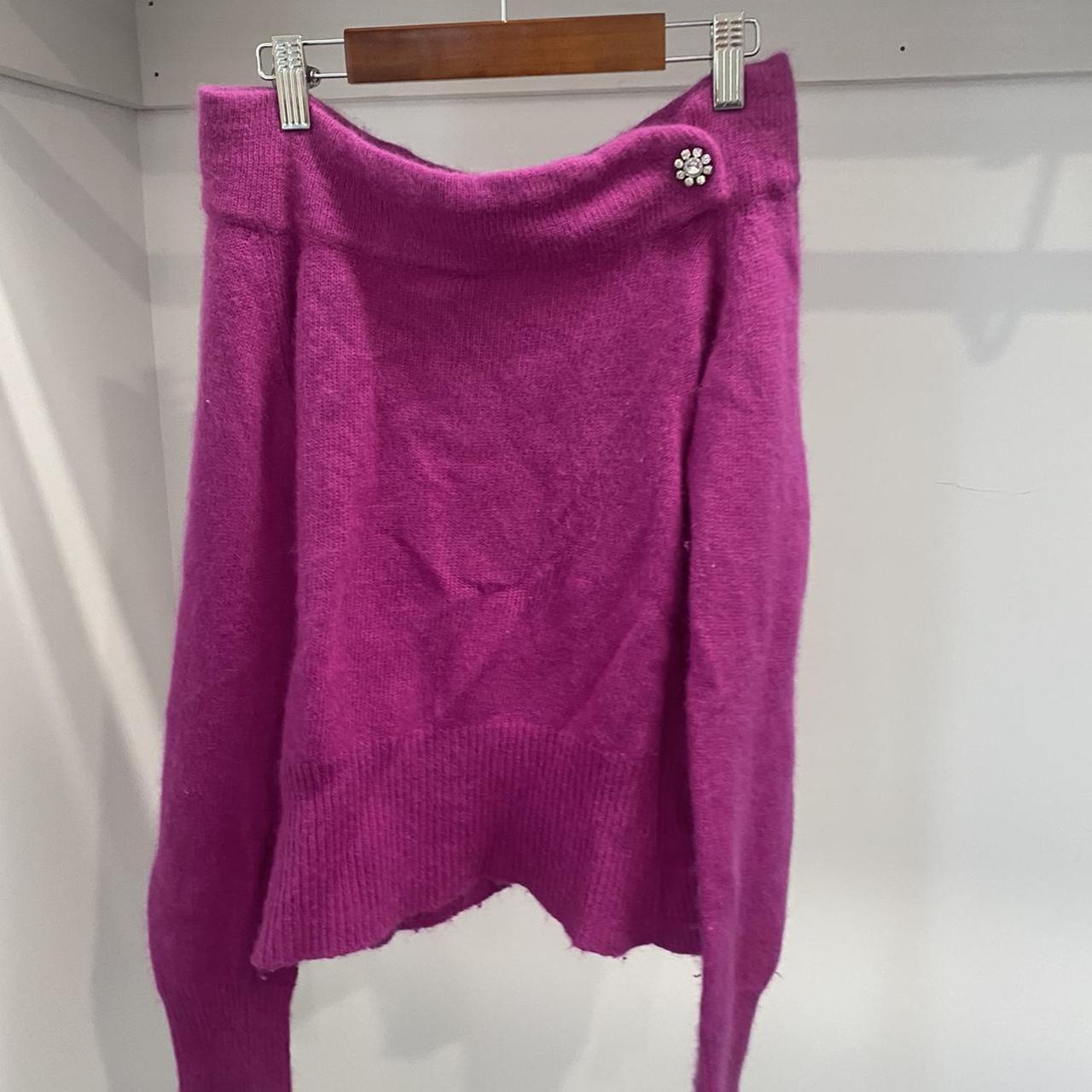 Delia's Women's Pink and Purple Jumper (4)