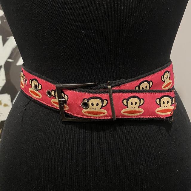 VTG Y2k 2000s PAUL FRANK MONKEY BELT XS 30.5” - Depop