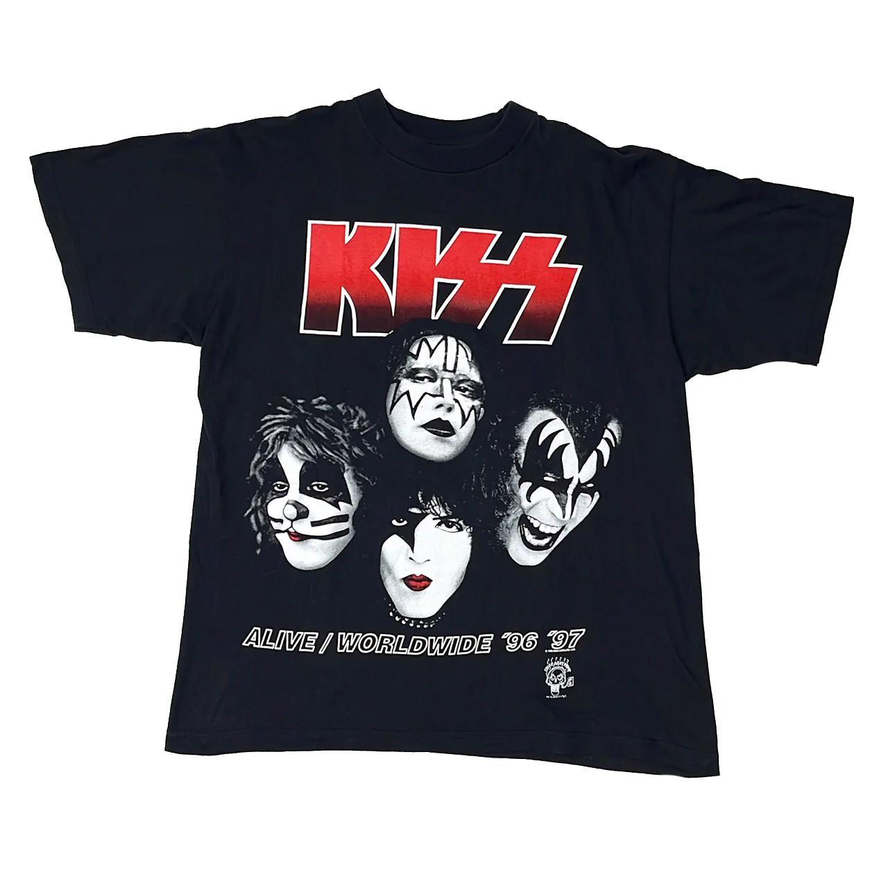 Insane 1996/97 Kiss 'Alive/Worldwide' tour vintage... - Depop