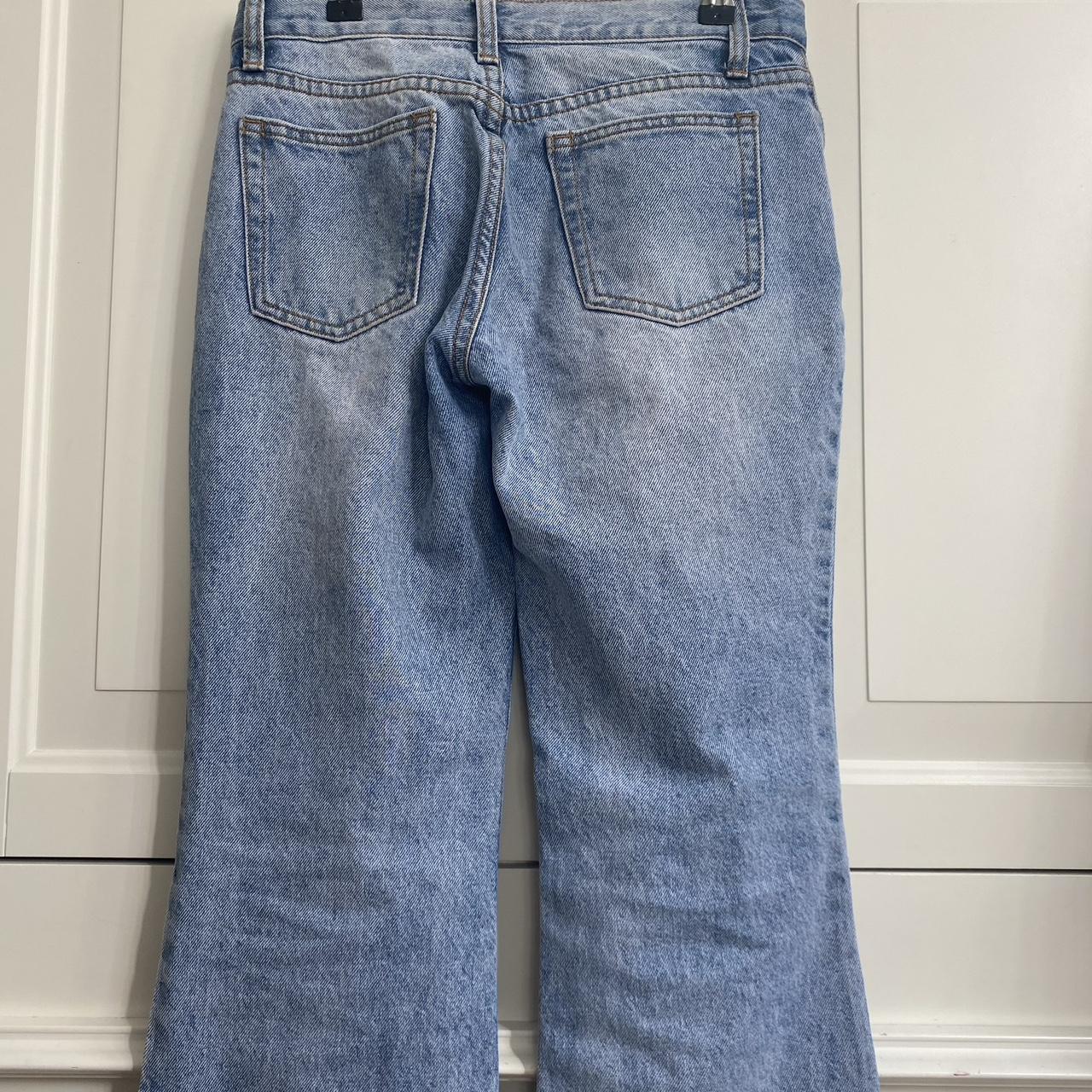 Brandy Melville Light Blue Quinn Jeans💗 Lowrise,... Depop