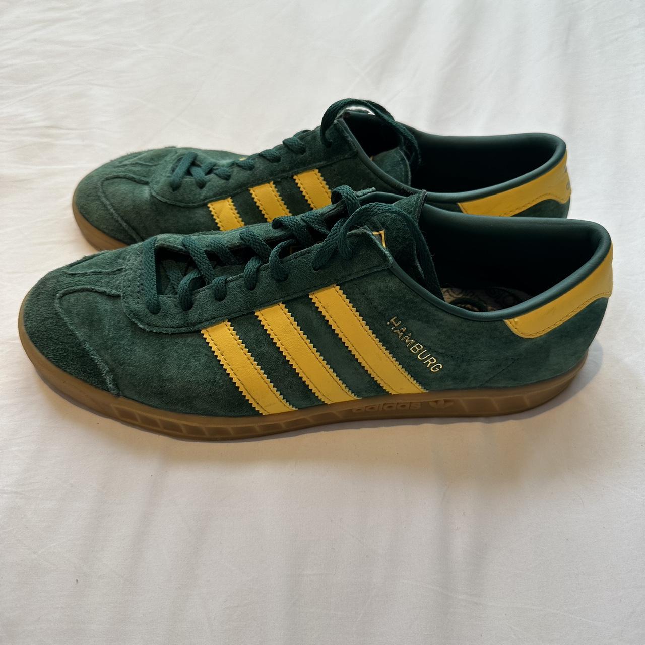 Adidas hamburg trainers outlet green/yellow