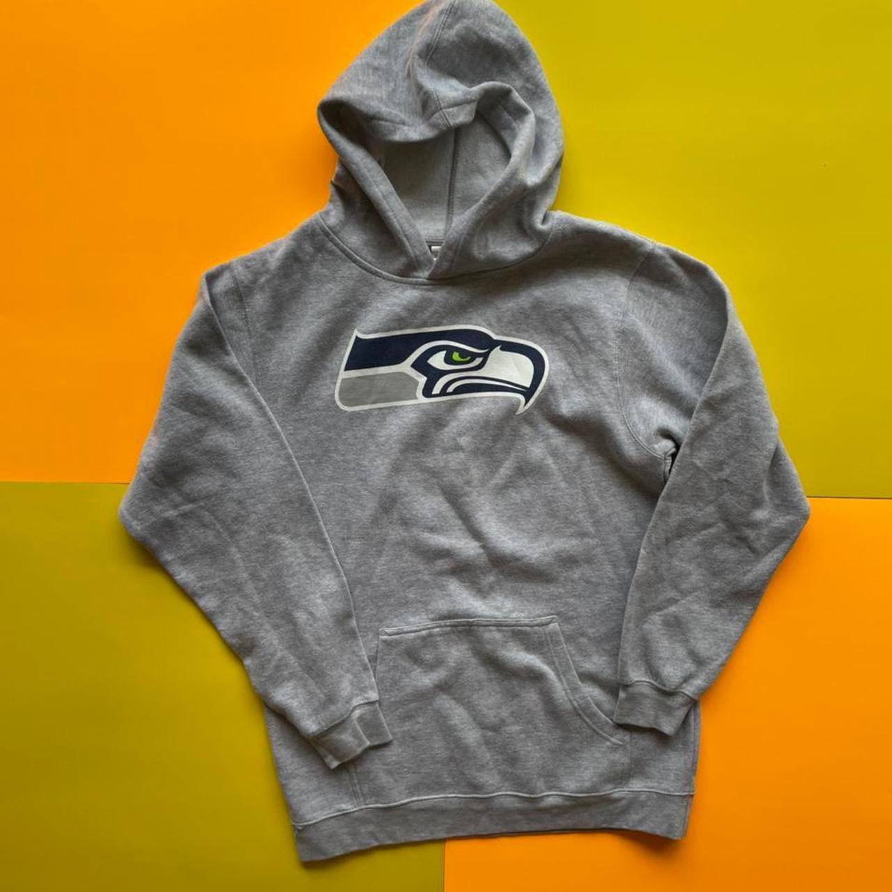 1980s Vintage Seattle Seahawks Sweatshirt Super - Depop