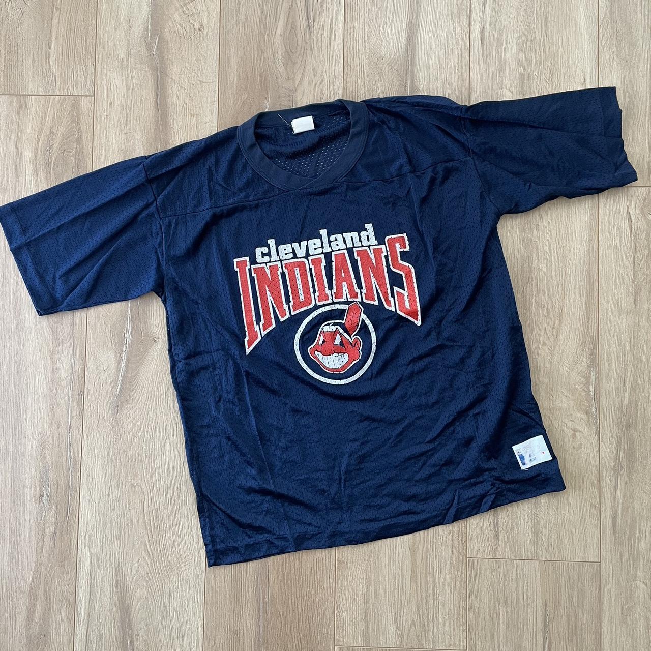 Vintage Cleveland Indians Jersey by Stater - Depop