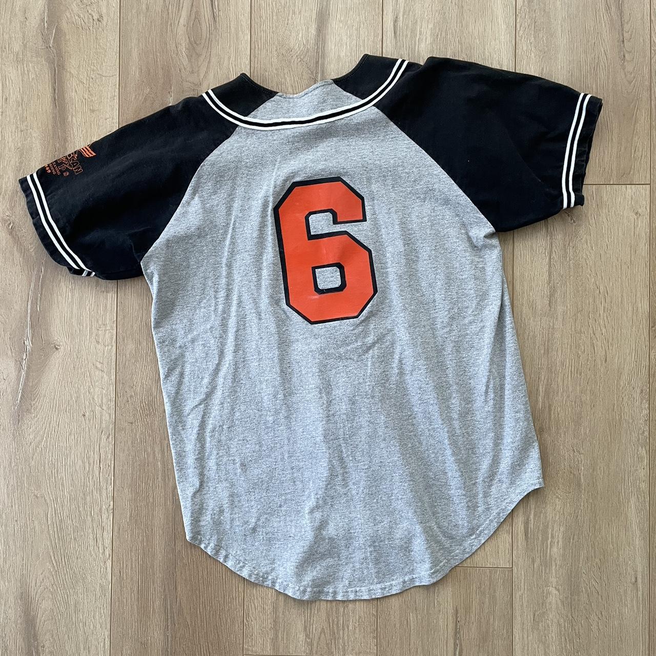 Vintage 1980s Baltimore Orioles Baseball Jersey - Depop