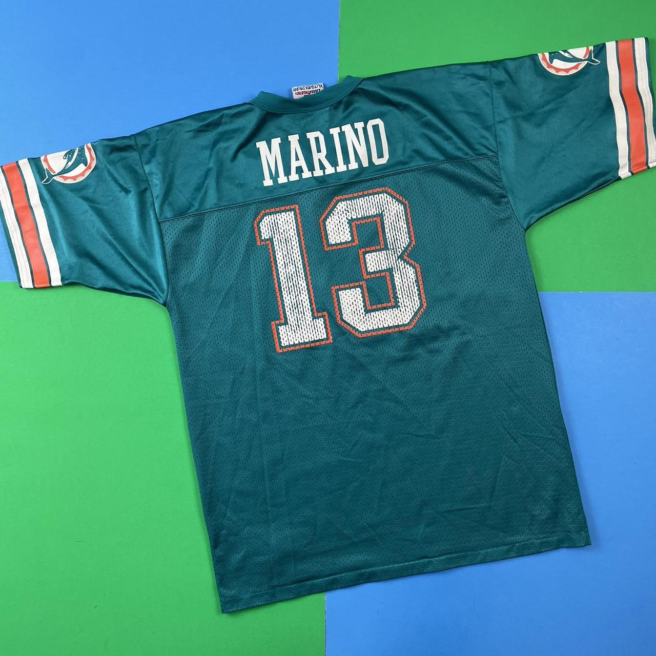 DAN MARINO MIAMI DOLPHINS VINTAGE 1990'S LOGO ATHLETIC JERSEY