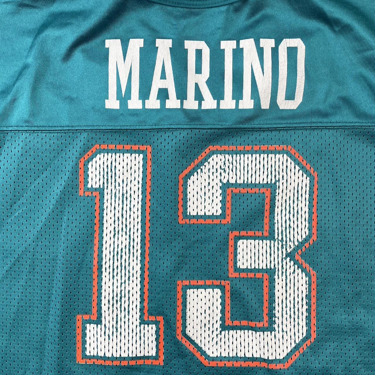 Vintage Starter Miami Dolphins NFL Jersey. Number 13 - Depop