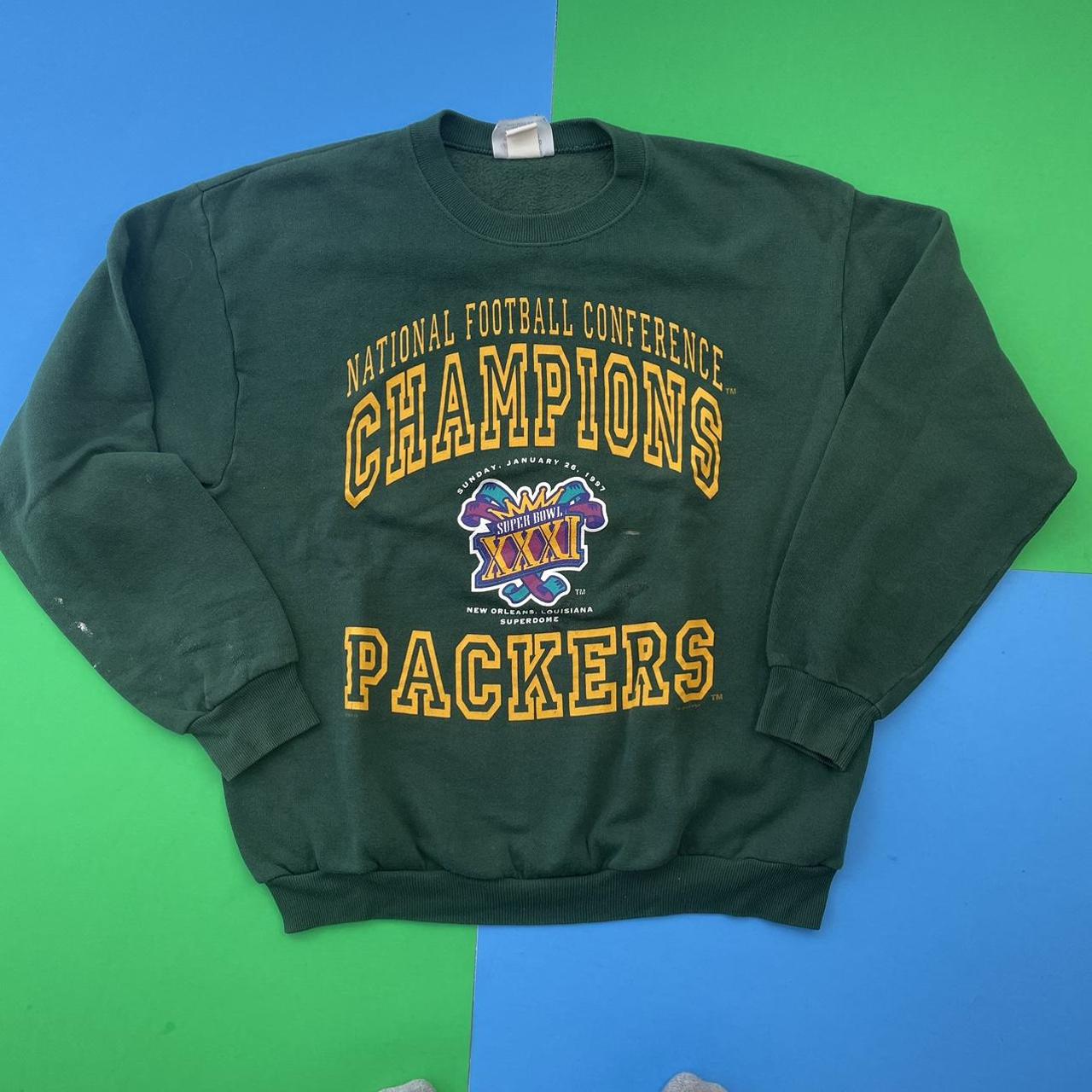 Vintage super best sale bowl sweatshirt