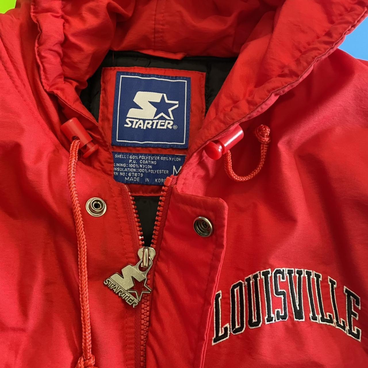 Vintage Louisville Cardinals Jacket Size Small Just - Depop