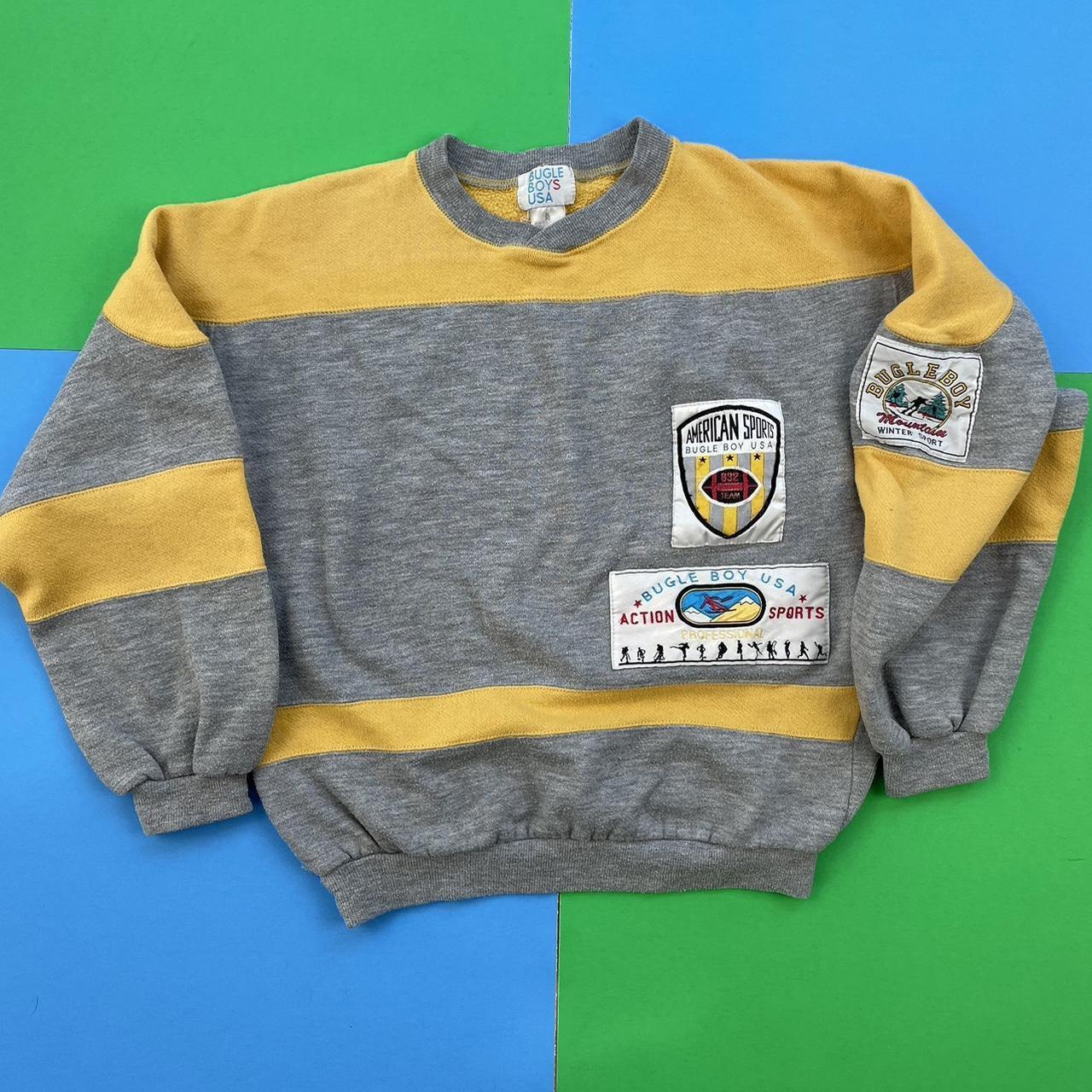 Vintage Bugle Boy sweatshirt Unique