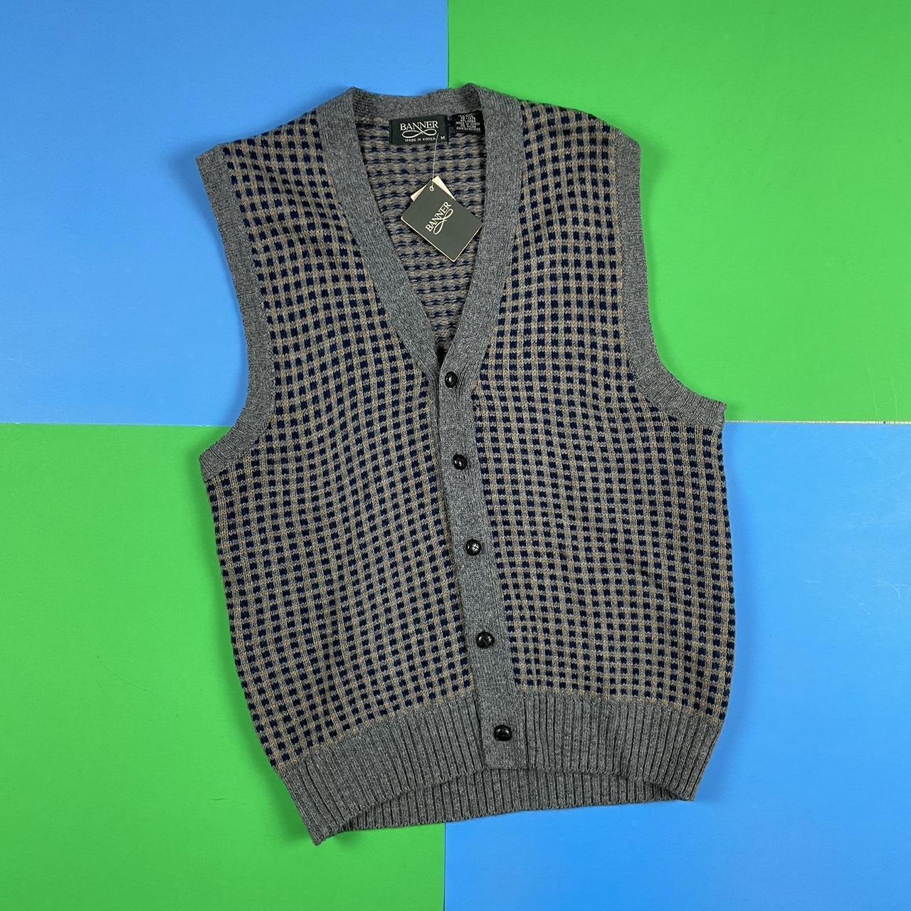 80s sweater outlet vest