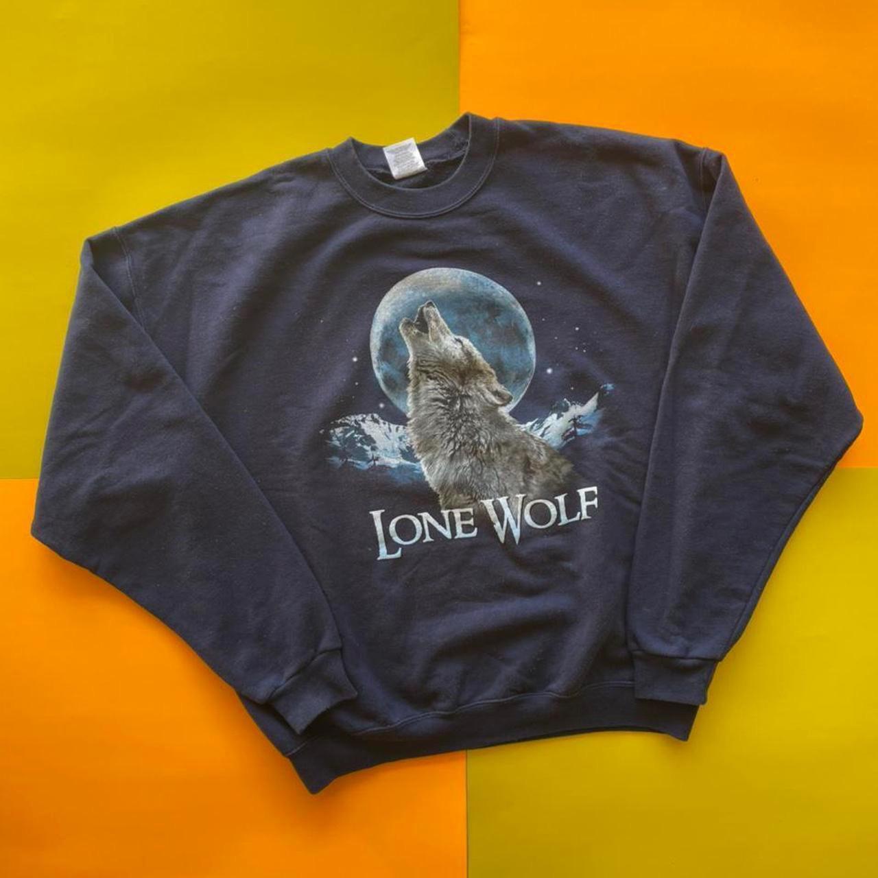 Lone wolf sweatshirt sale