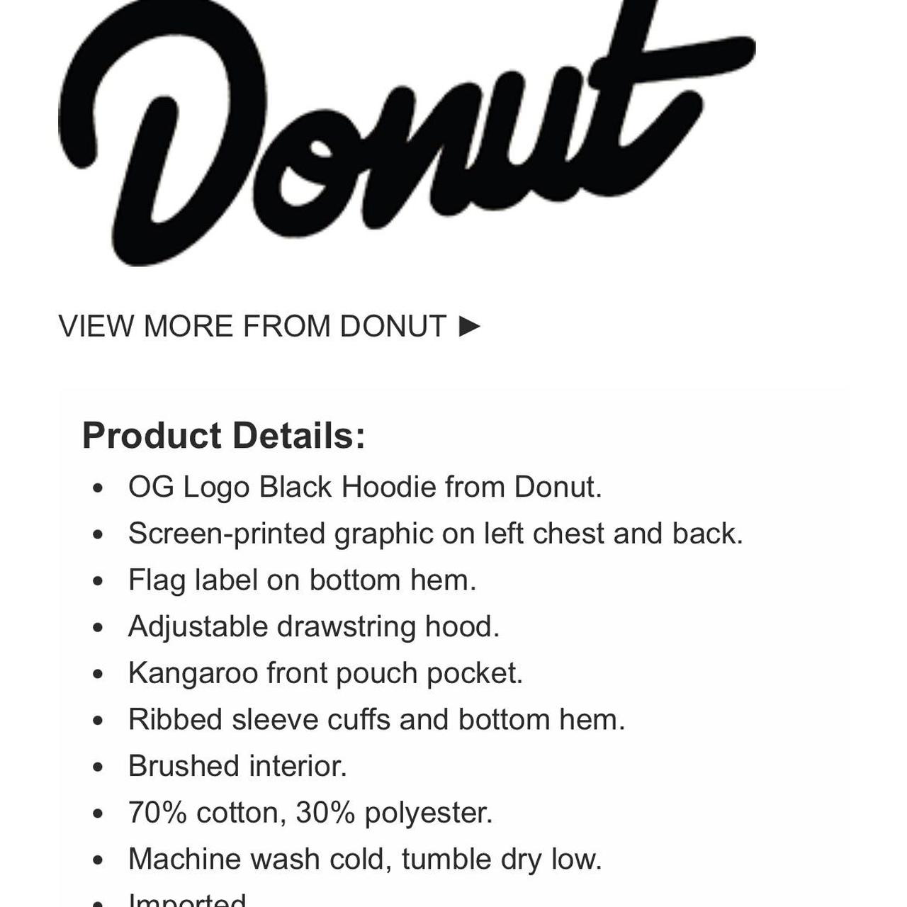 Zumiez hotsell donut hoodie