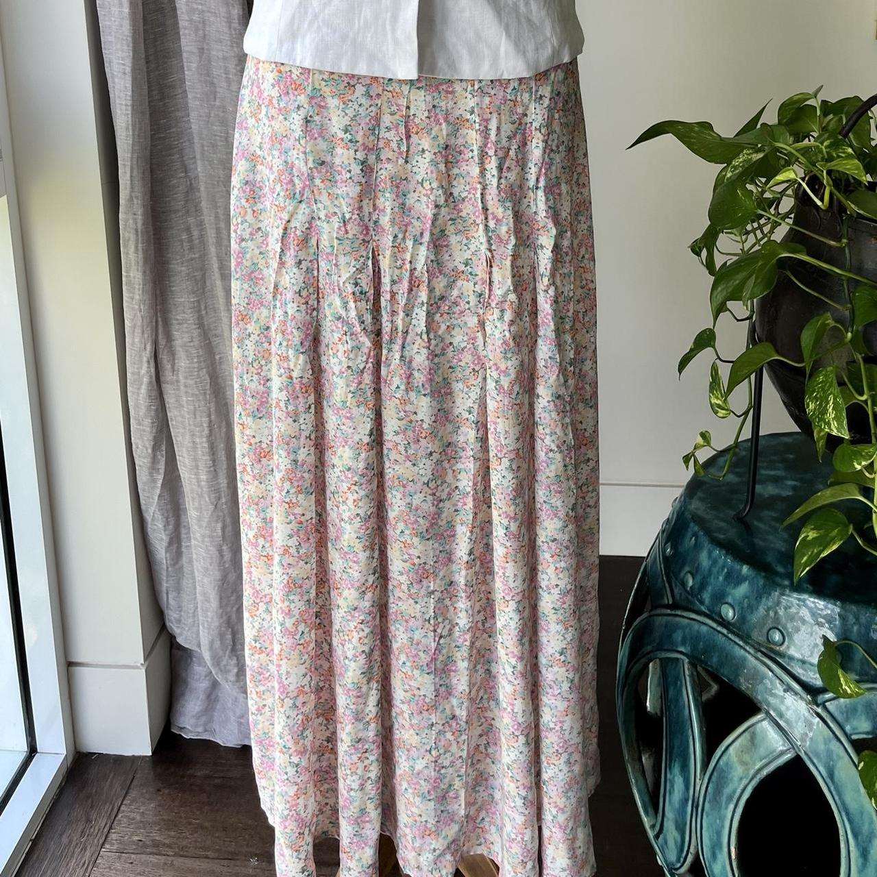 Faithfull The Brand Floral Midi Skirt The Cuesta Depop 6549