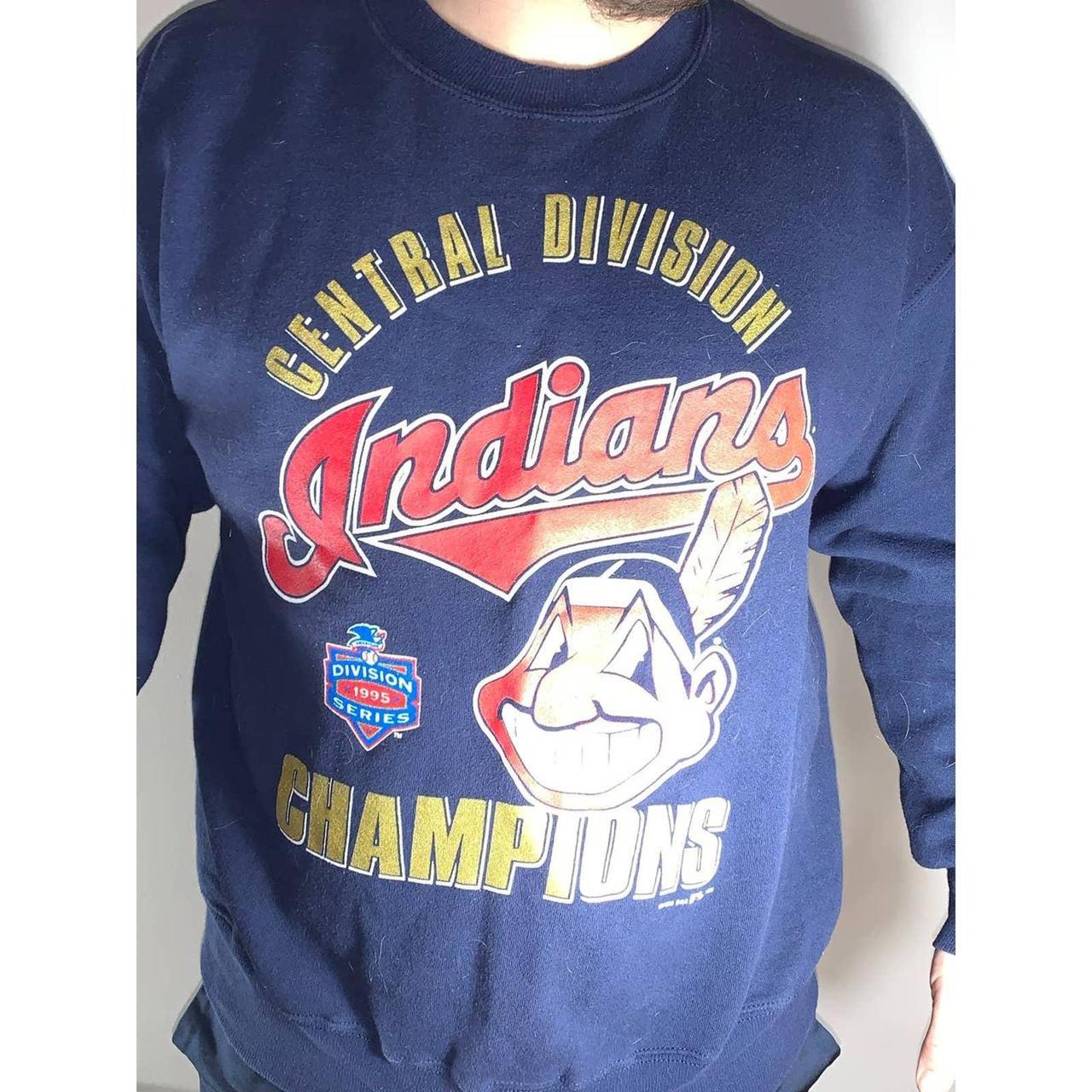 Cleveland Indians Long Sleeved Shirts Size Large - Depop