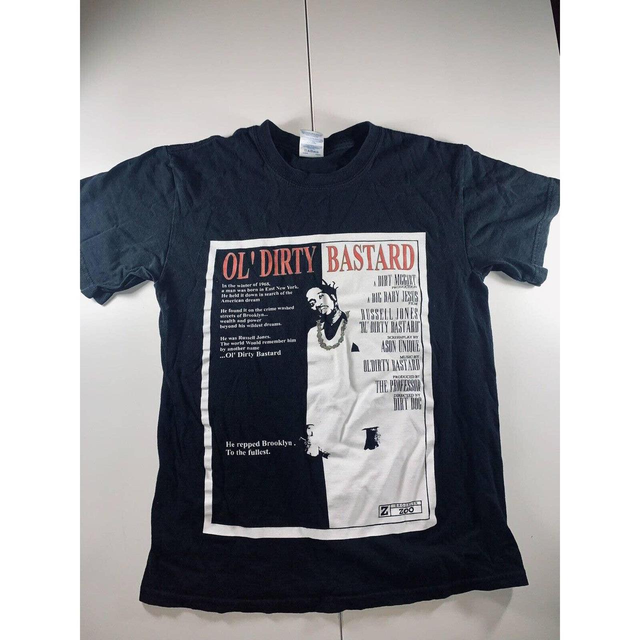 Vintage Wu Tang Ol Dirty Bastard Scarface Rap Tee... - Depop