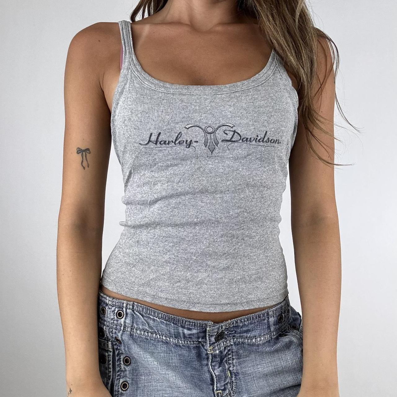 Harley Davidson 100% cotton made in USA leopard | Depop