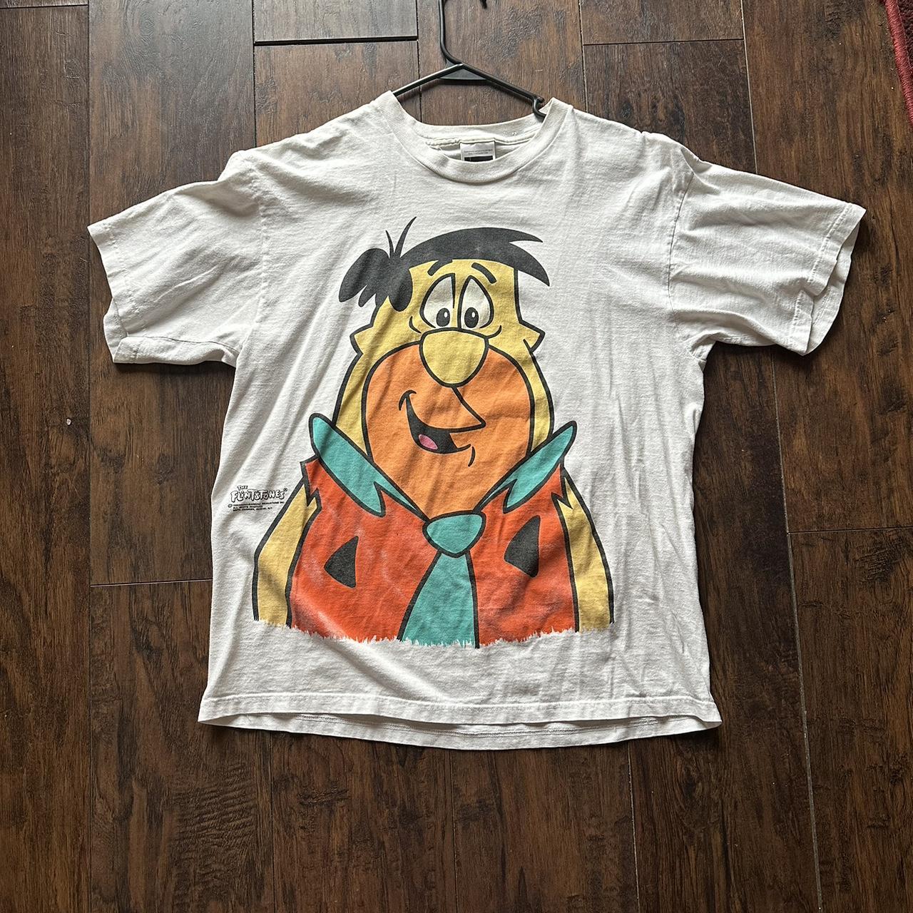 Shops Vintage 90's The Flintstones Fred Flintstone All Over USA 1994 Shirt