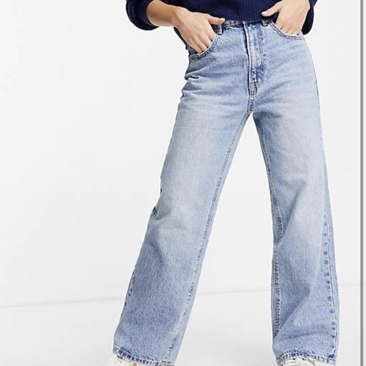 Stradivarius Women's Blue Jeans (2)