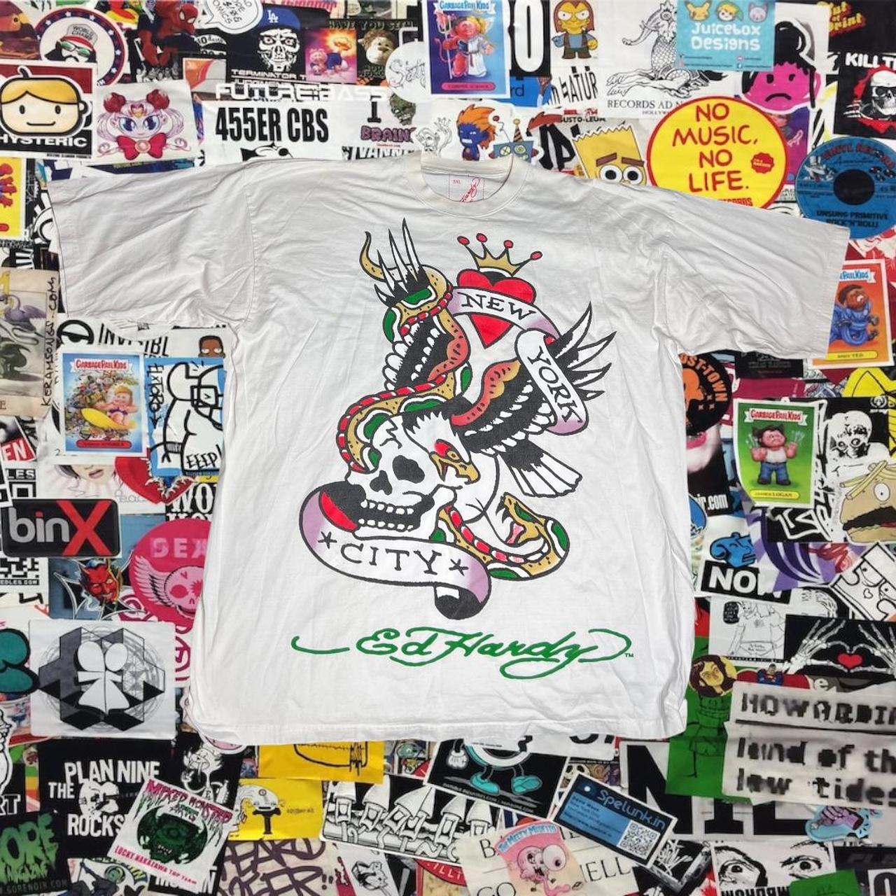 ed hardy oversized t shirt