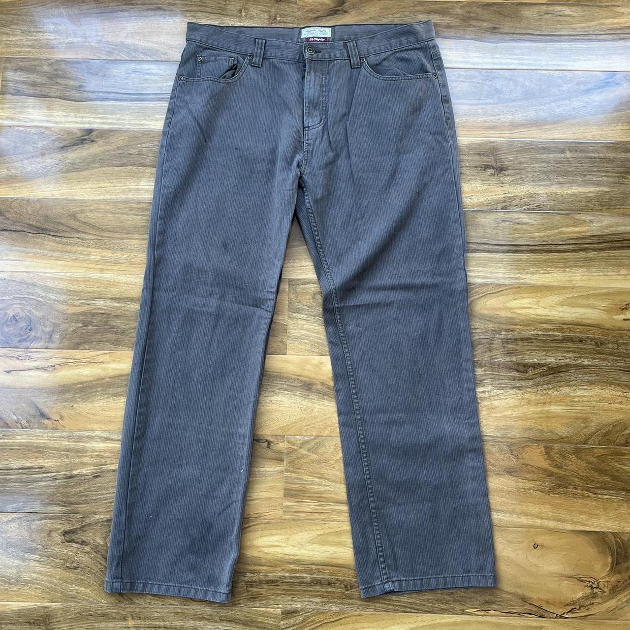Grey Corduroy Style Jeans Used but good... - Depop