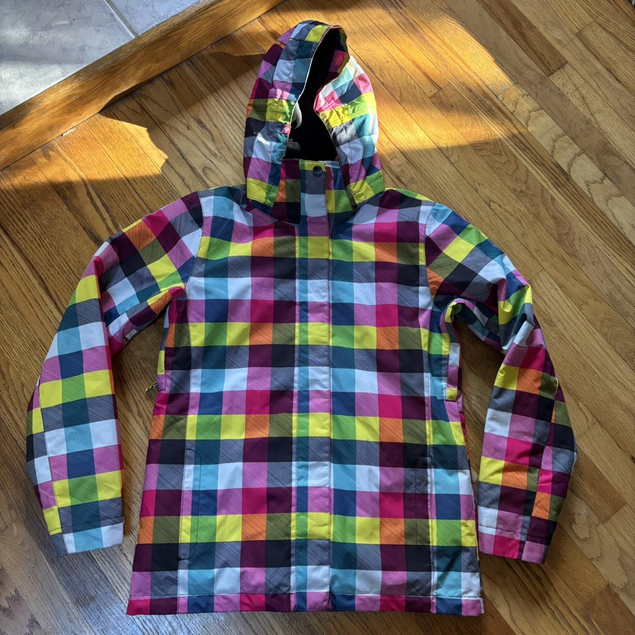 Roxy Women's Jacket - Multi - L – Roxy rainbow ch… - image 1