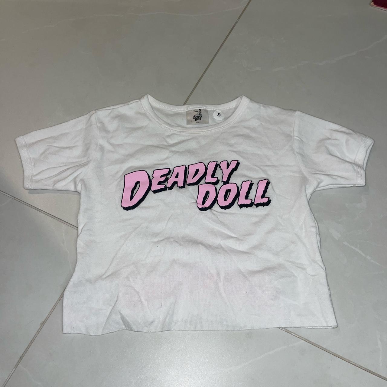 Chrome Hearts - DEADLY DOLL★OG BABY T Chrome Hearts Comic Splicing Baby Shirt - SRM – SHENGLI ROAD