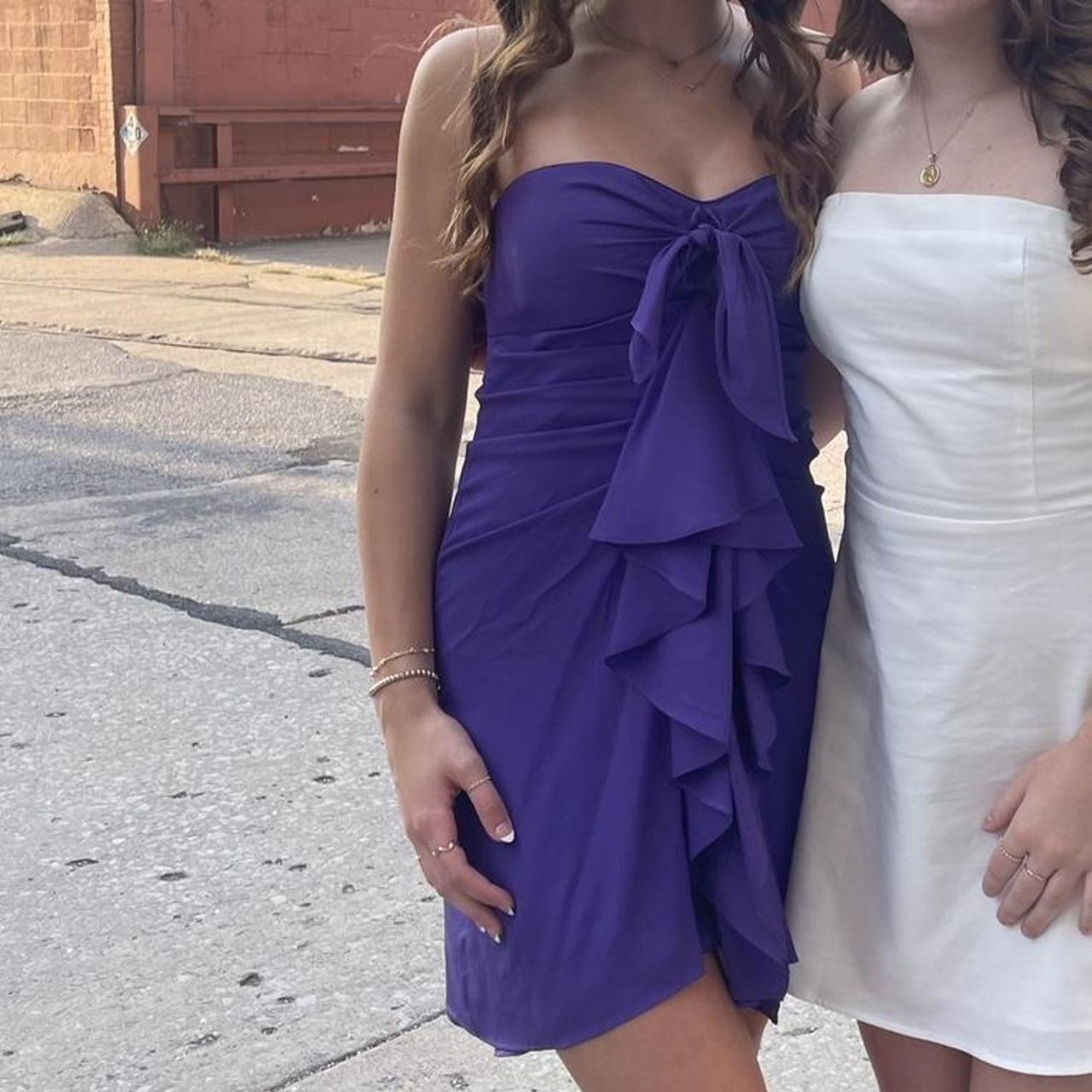 BCBG Purple Dress