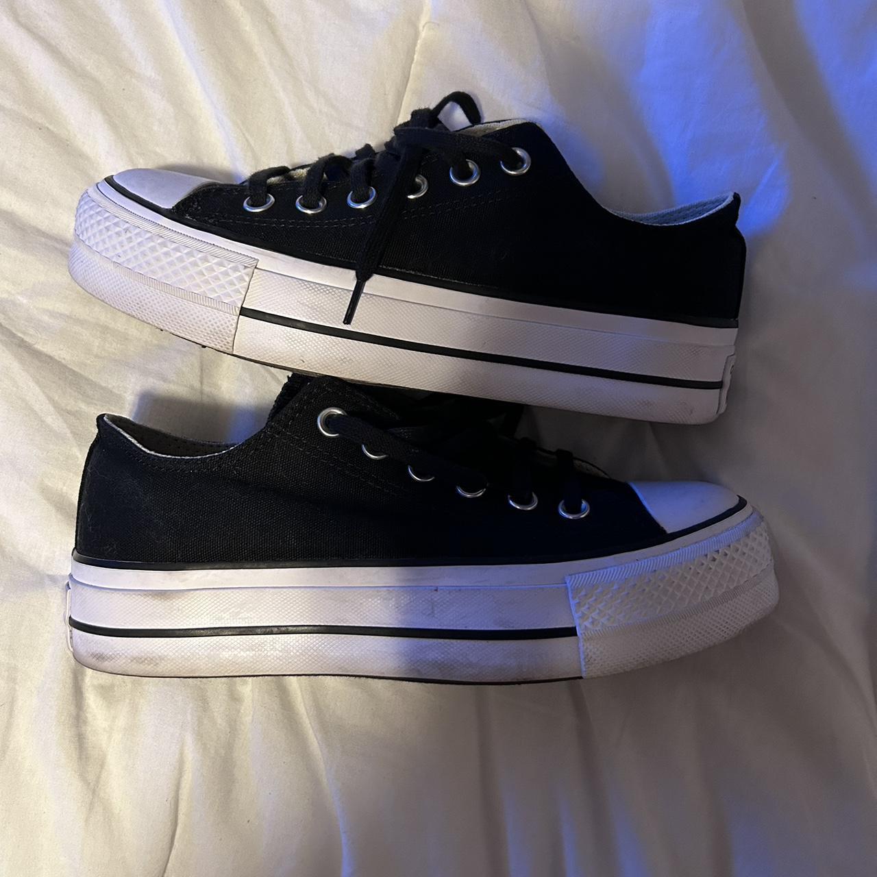 All black deals converse size 7