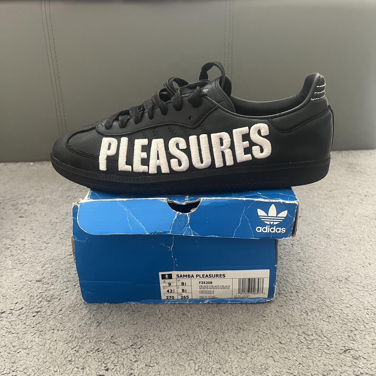 pleasures adidas samba