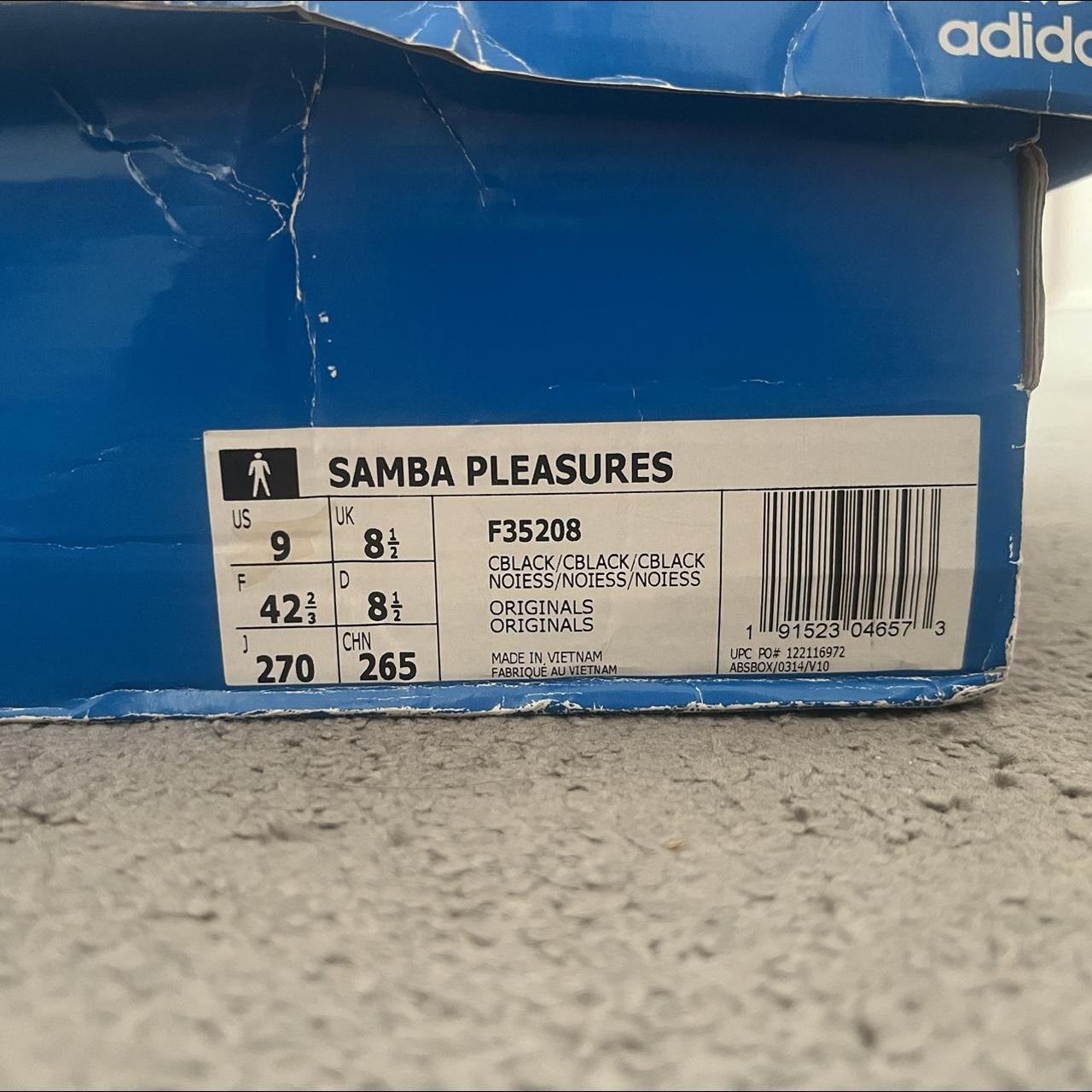 pleasures adidas samba