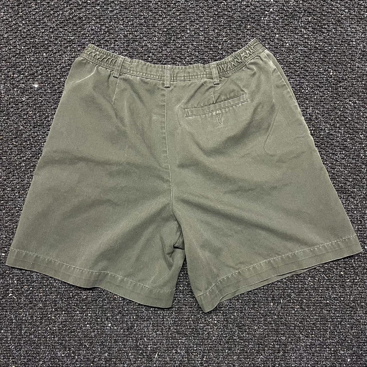 White Stag Women's Green and Khaki Shorts | Depop