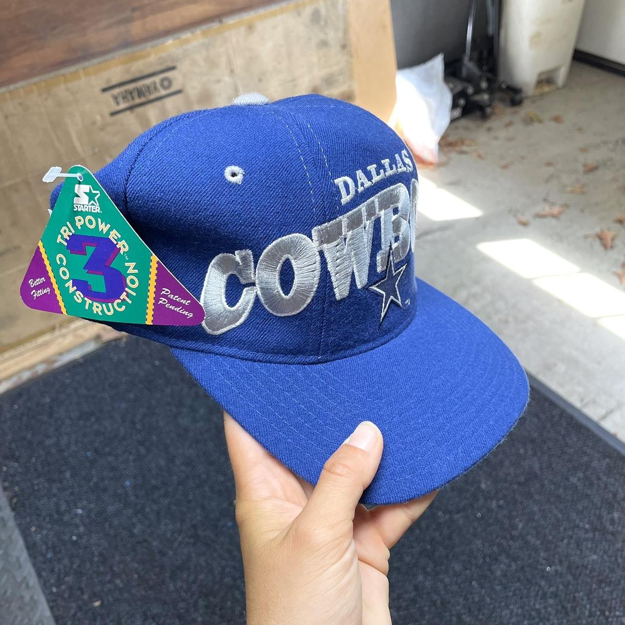 New Era Dallas Cowboys Hat Cap Strapback Blue White - Depop