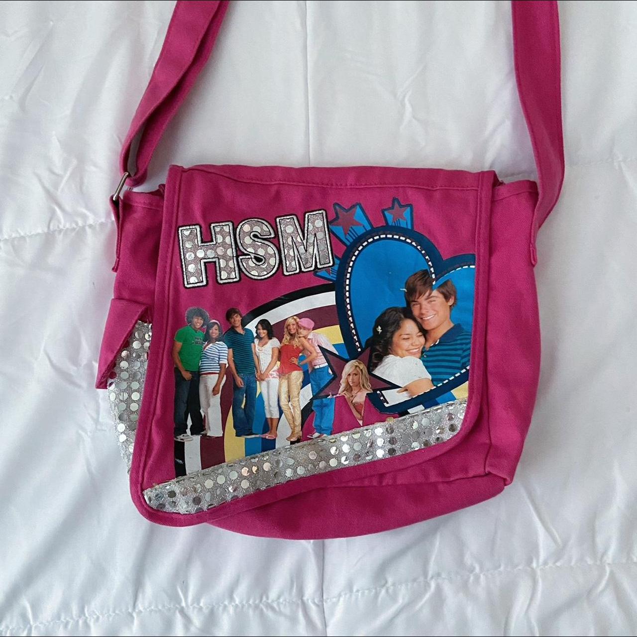 High School Musical Messenger Bag A pink messenger... Depop
